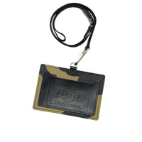 Porter by Yoshida Camouflage Wallet ID Case (Khaki)