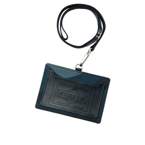 Porter by Yoshida Camouflage Wallet ID Case (Navy)  - Allike Store