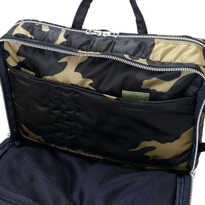 Porter by Yoshida Counter Shade 3way Briefcase (Woodland Khaki)  - Allike Store