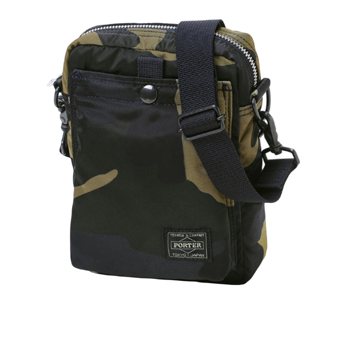 Porter by Yoshida Counter Shade Shoulder Bag (Khaki)  - Allike Store