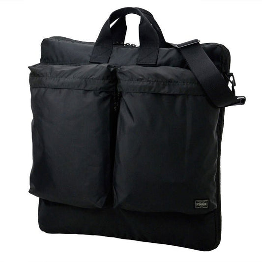 Porter by Yoshida Force 2 Way Helmet Bag (Schwarz)  - Allike Store