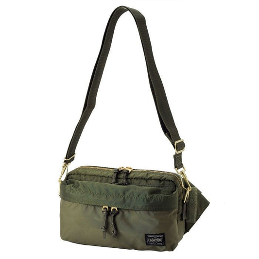 Porter by Yoshida Force 2 Way Waist Bag (Olive)  - Allike Store