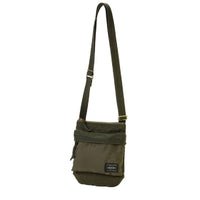 Porter by Yoshida Force Series Shoulder Pouch (Olive)