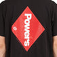 Powers Supply Diamond Logo SS Tee (Schwarz)  - Allike Store