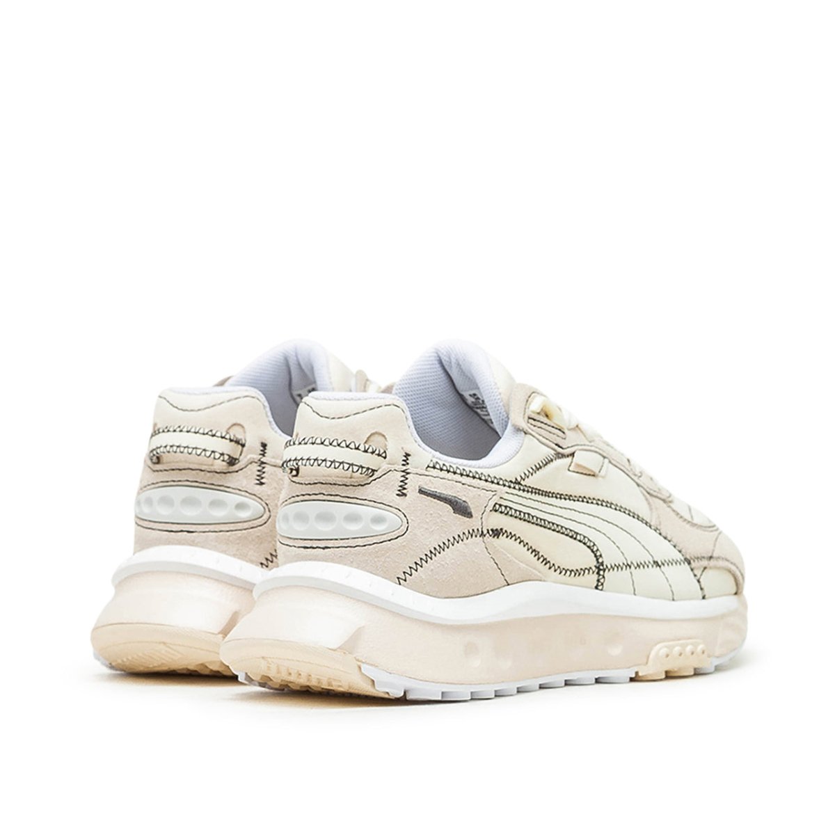 Puma Wild Rider Embroidered (Beige)  - Allike Store