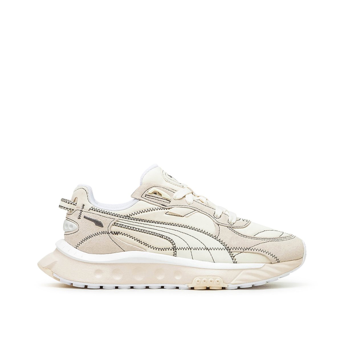 Puma Wild Rider Embroidered (Beige)  - Allike Store