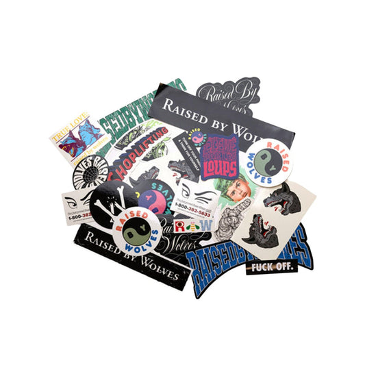 Raised by Wolves Assorted Sticker Pack (Multi)  - Allike Store