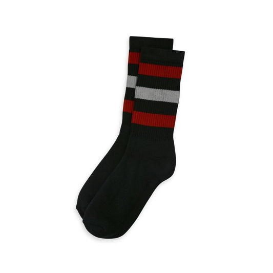 Raised By Wolves Crew Socks (Schwarz)  - Allike Store