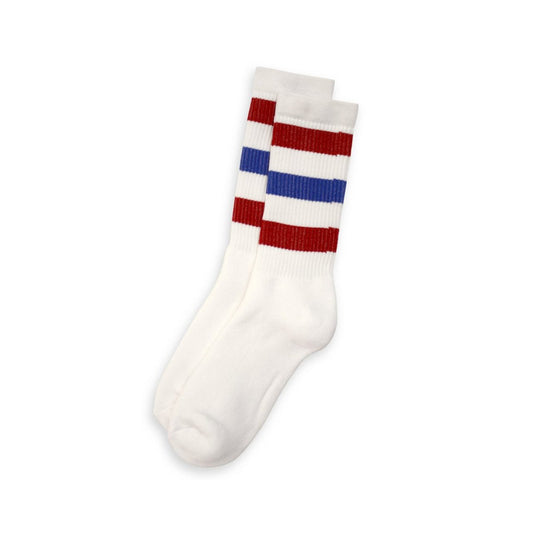 Raised By Wolves Crew Socks (Weiß)  - Allike Store