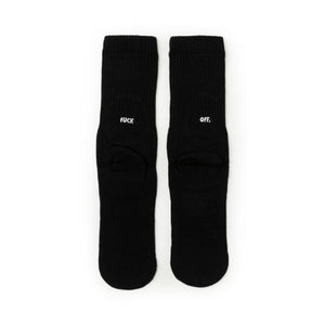Raised by Wolves Fuck Off Socks (Schwarz)  - Allike Store