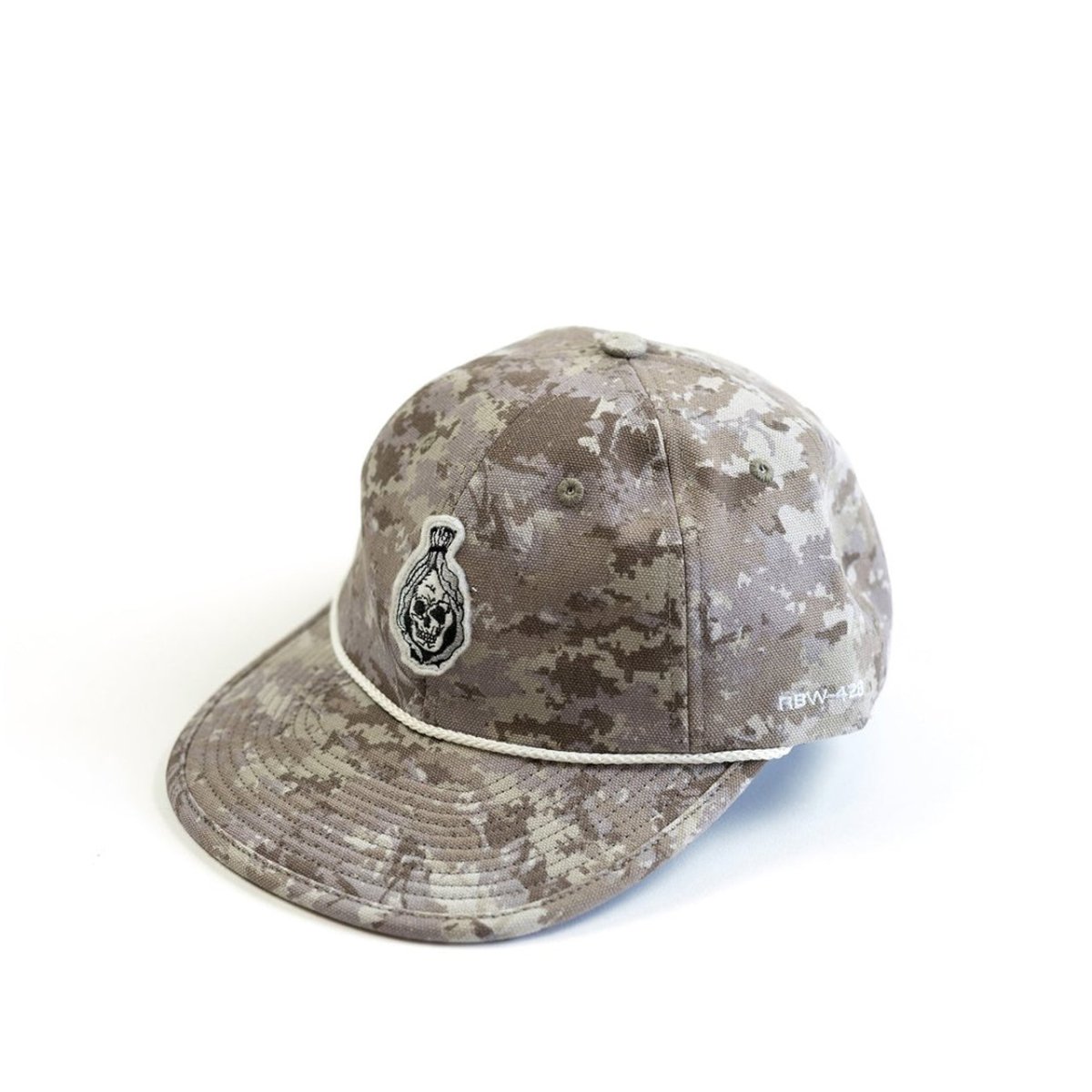 Raised by Wolves Ghost Squadron 6 Panel Cap (Camo Grau)  - Allike Store