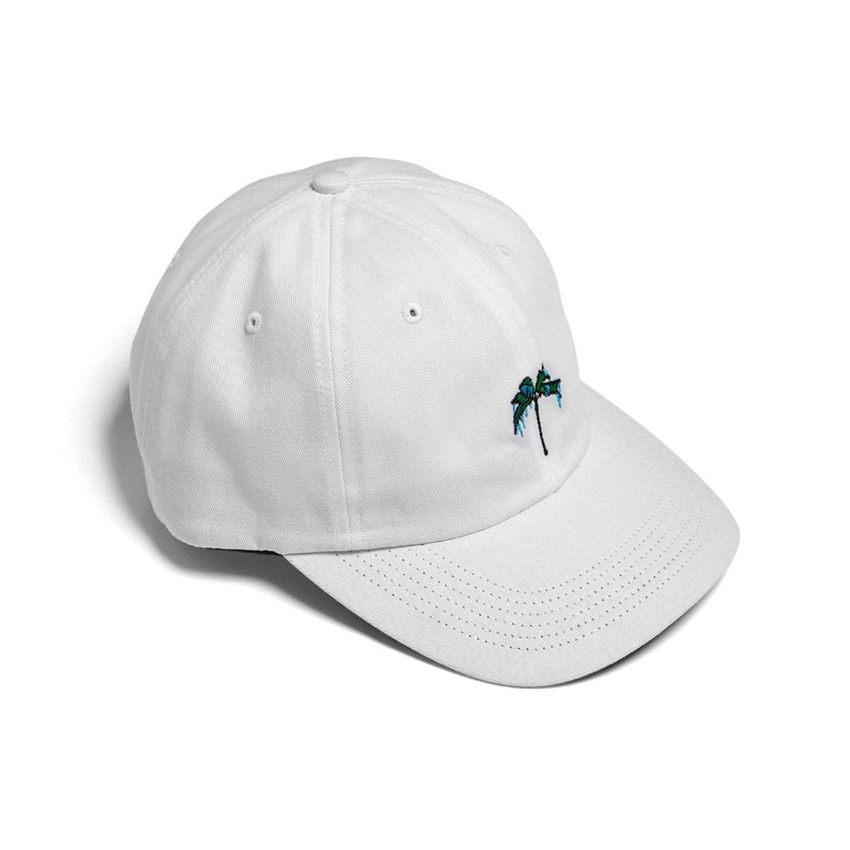 Raised by Wolves PALM Polo Cap (Weiß)  - Allike Store