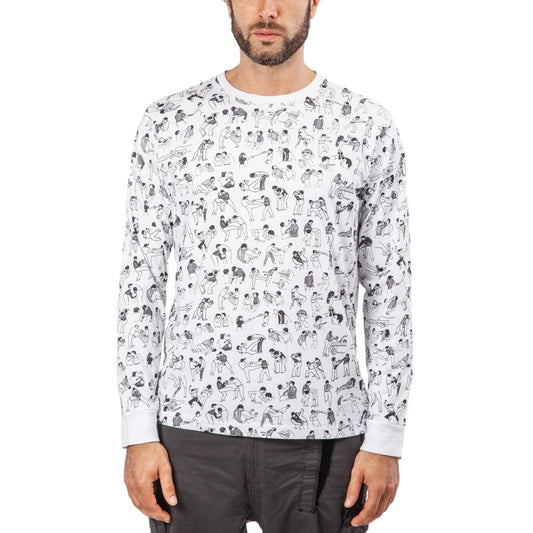 Raised by Wolves Riot Long Sleeve T-Shirt (Weiß)  - Allike Store