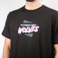 Raised by Wolves Vaporwave T-Shirt (Schwarz)  - Allike Store