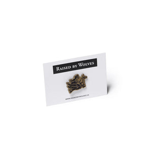 Raised By Wolves Witch Pin (Gold)  - Allike Store