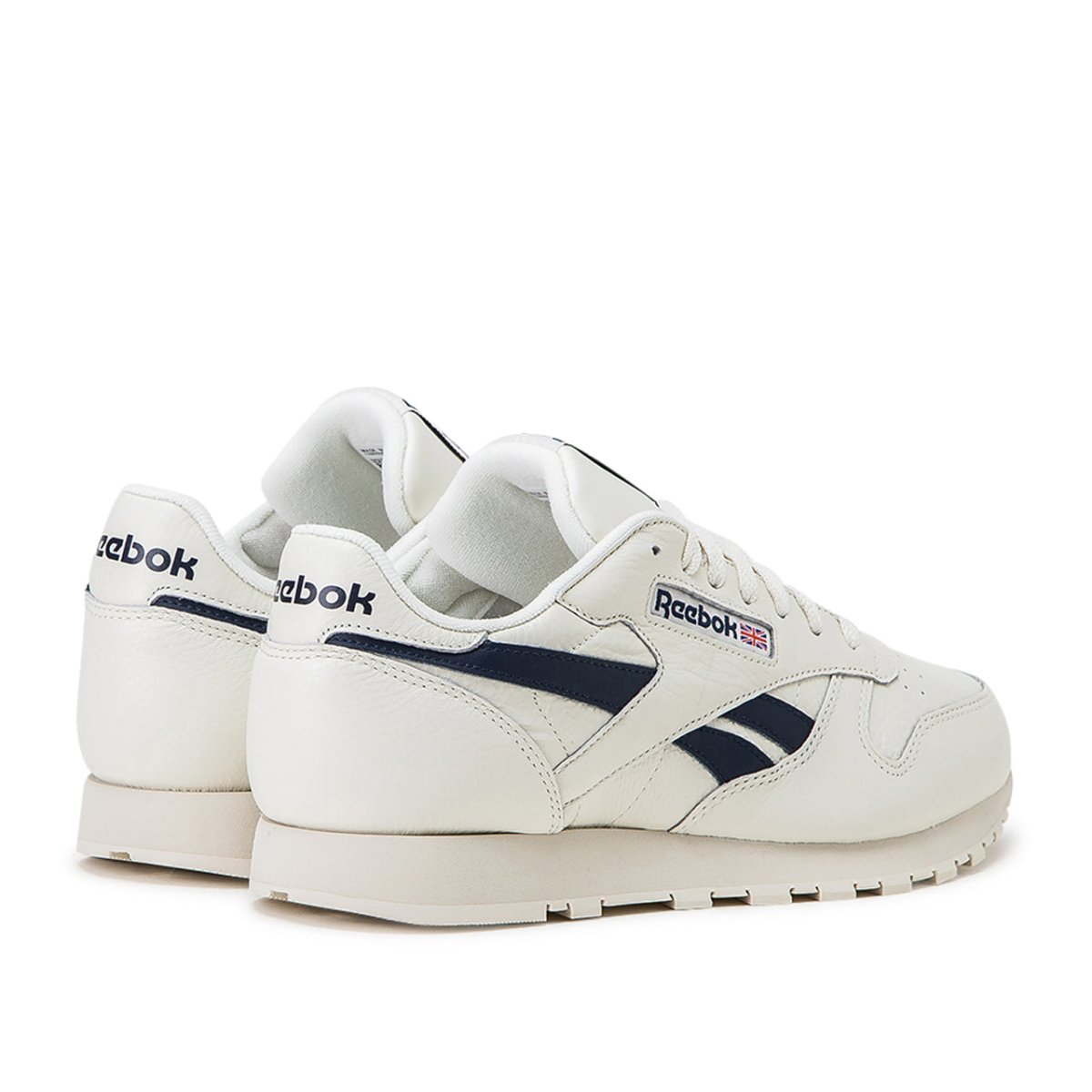 Reebok CL Leather MU (Weiß / Dunkelblau)  - Allike Store