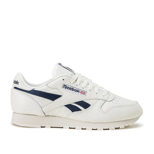 Reebok CL Leather MU (Weiß / Dunkelblau)  - Allike Store