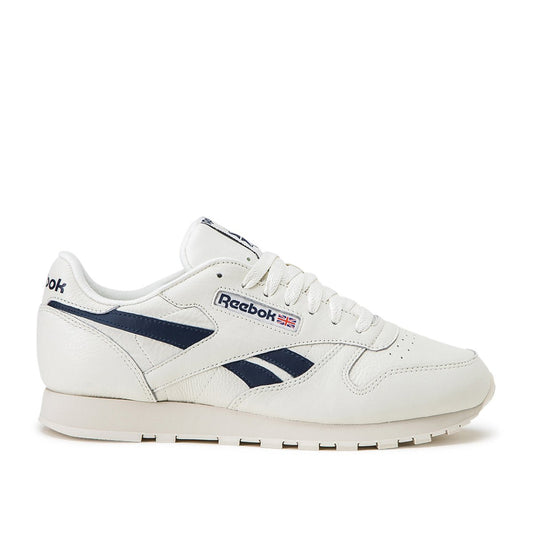 Reebok CL Leather MU (Weiß / Dunkelblau)  - Allike Store