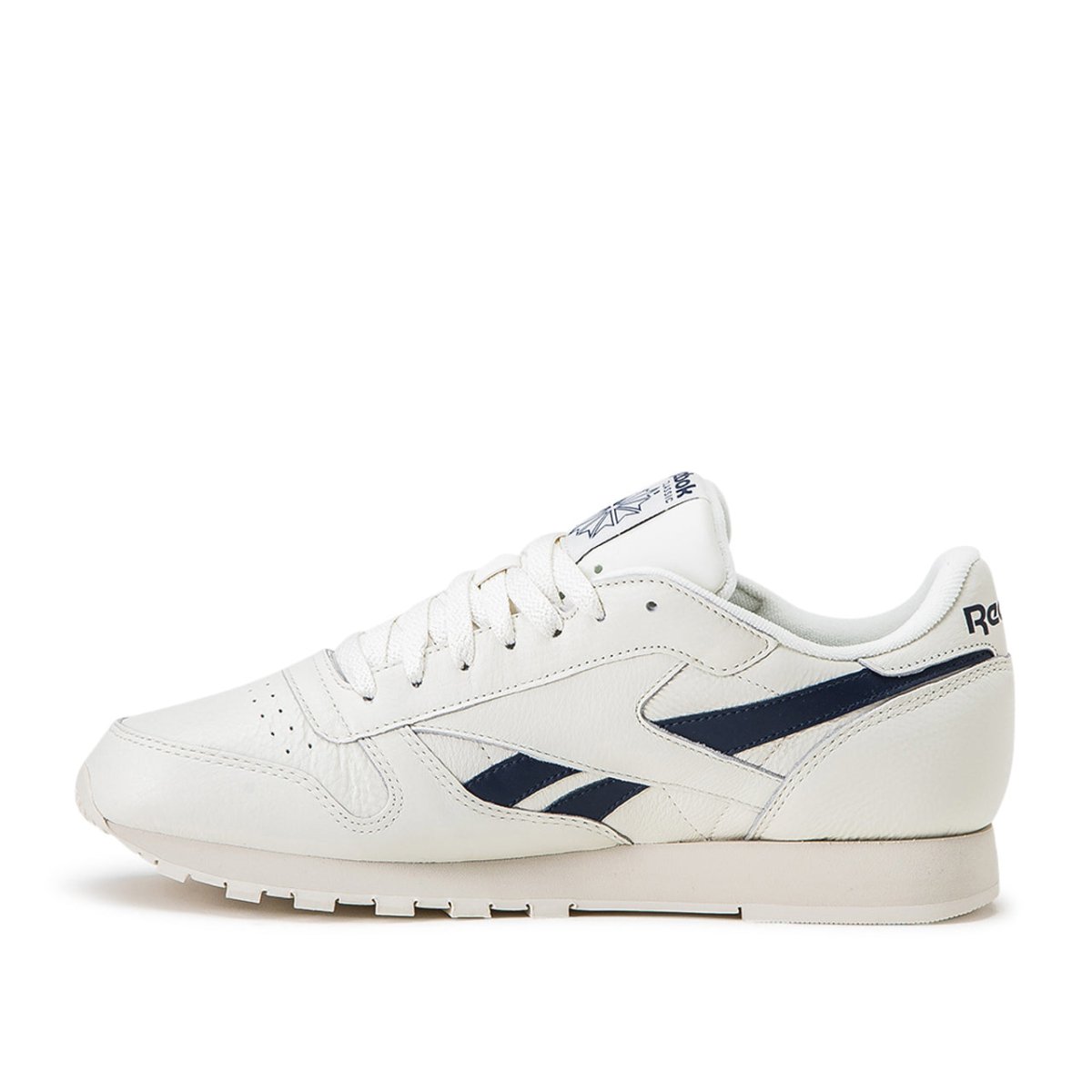 Reebok CL Leather MU (Weiß / Dunkelblau)  - Allike Store
