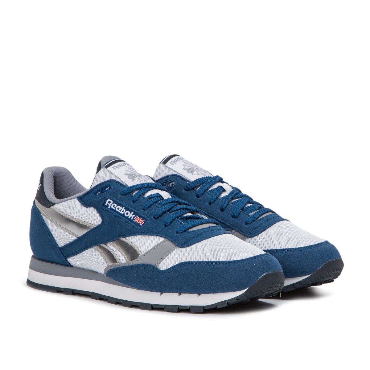 Reebok classic leather nylon deals alpine navy blue white