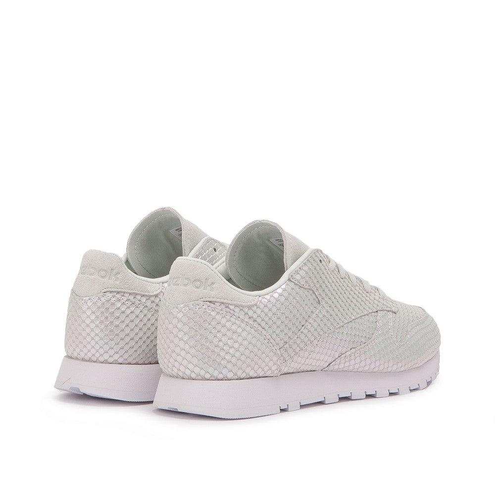 Reebok Classic Leather Textural W (Silbergrau / Weiß)  - Allike Store