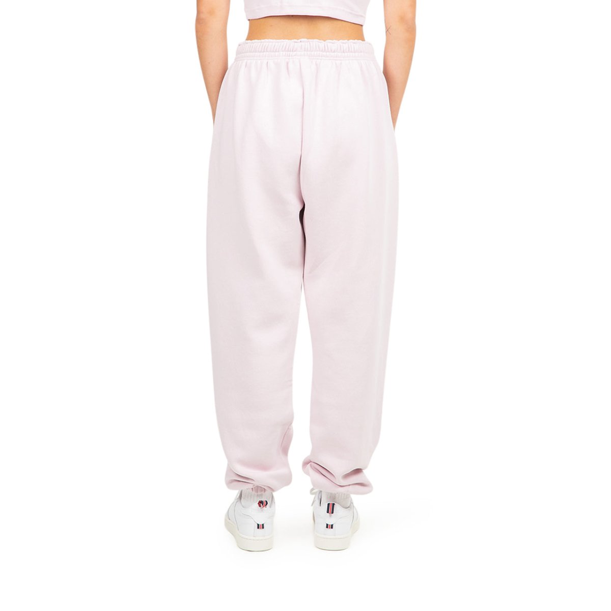 Pink best sale fleece pants