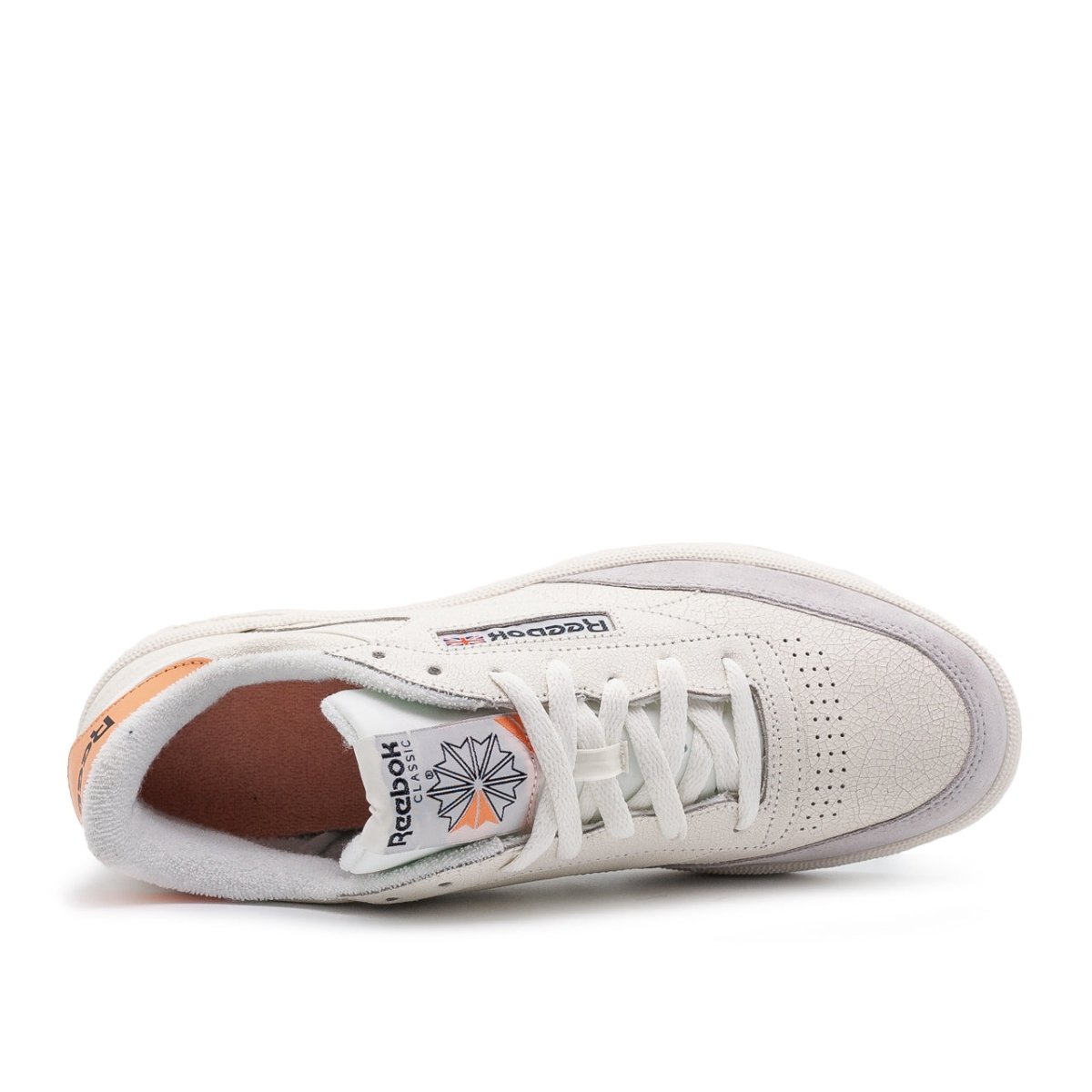 Reebok club c 85 chalk & sunbaked orange online