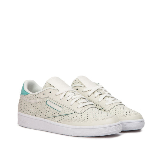 Reebok Club C 85 Popped Perf  W (Weiß / Türkis)  - Allike Store