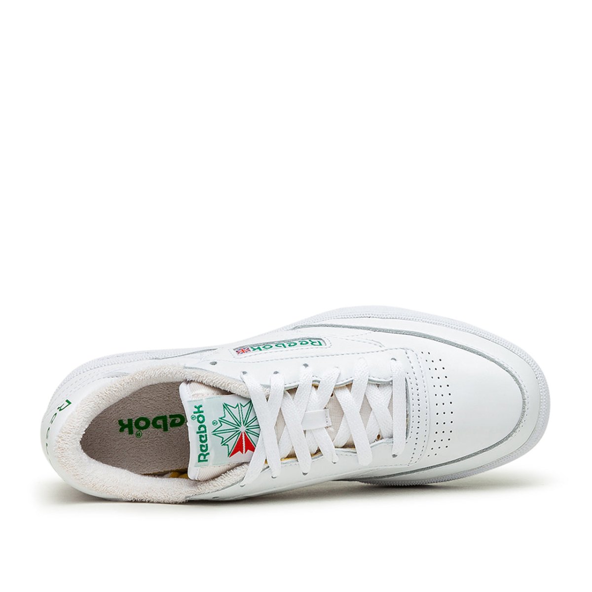 Reebok Club C 85 (Weiß / Grün)  - Allike Store