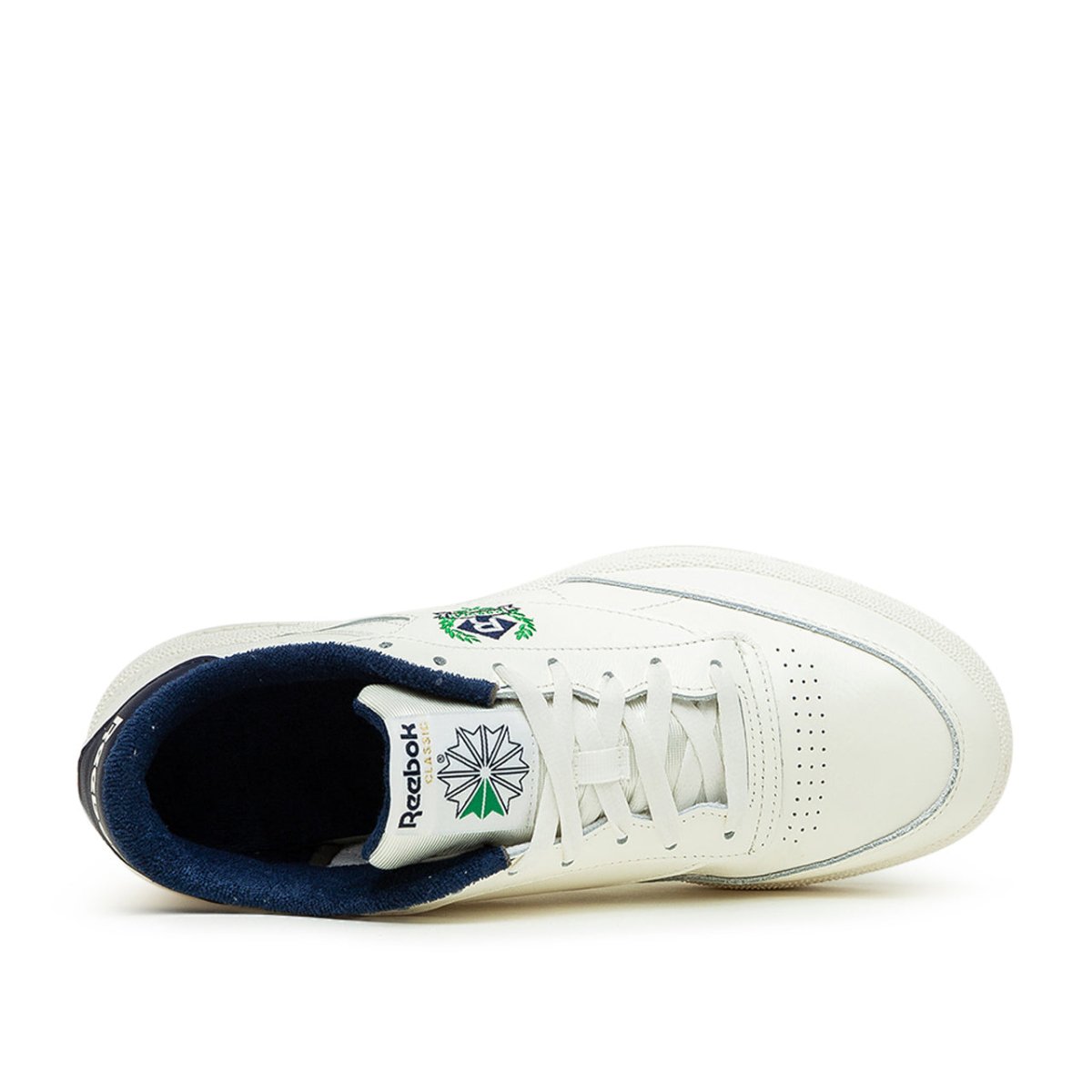 Reebok Club C 85 (Weiß / Navy / Grün)  - Allike Store