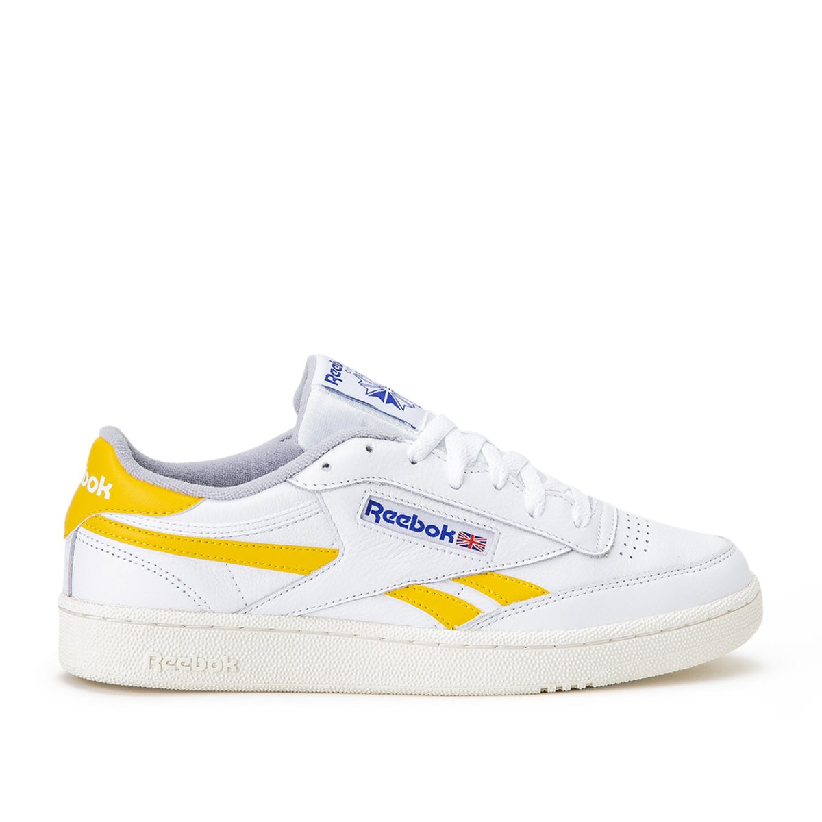 Reebok Club C Revenge Mu (Weiß / Gelb)  - Allike Store