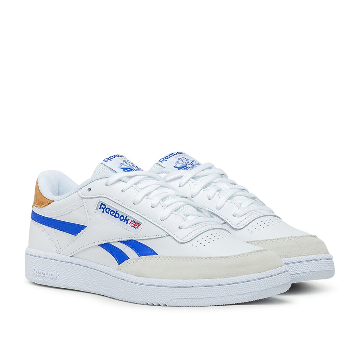 Reebok Club C Revenge (Weiß / Beige / Blau)  - Allike Store