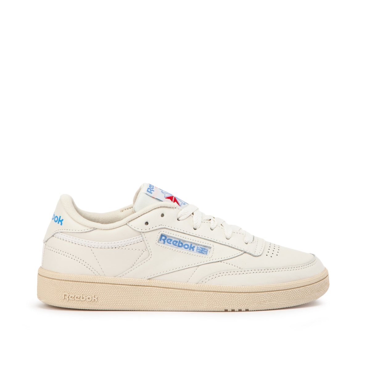 Reebok WMNS Club C 85 (Weiß / Weiß / Blau)  - Allike Store