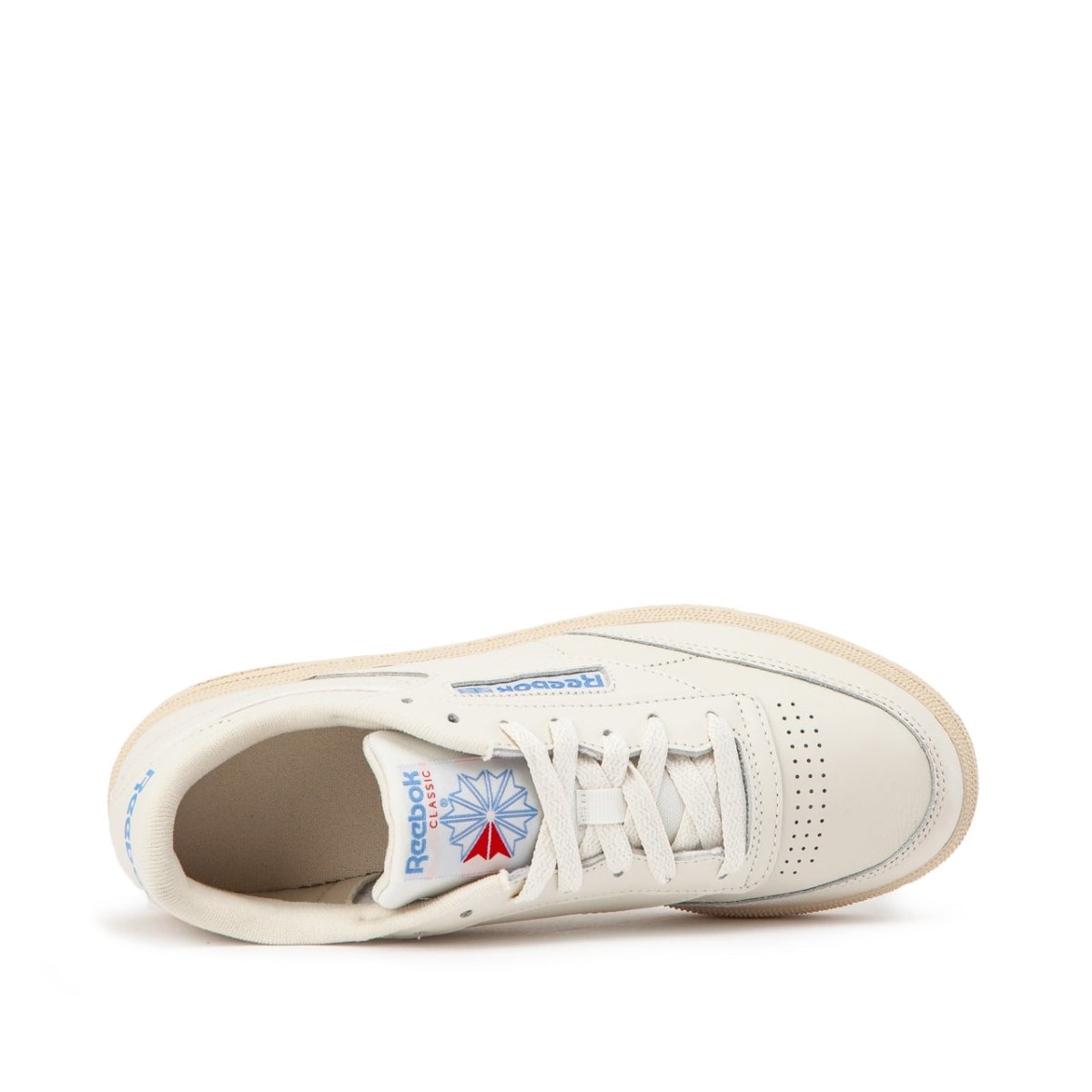 Reebok WMNS Club C 85 (Weiß / Weiß / Blau)  - Allike Store