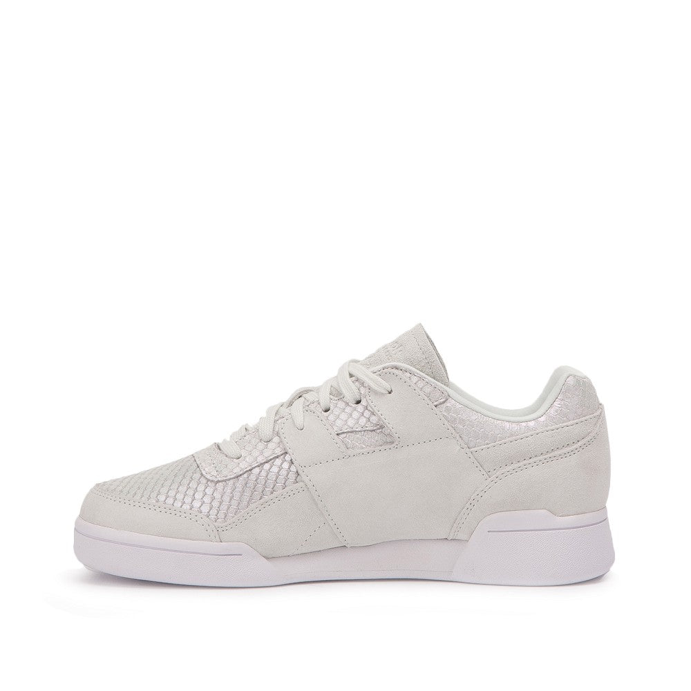 Reebok Workout LO Plus Textural W (Silbergrau / Weiß)  - Allike Store
