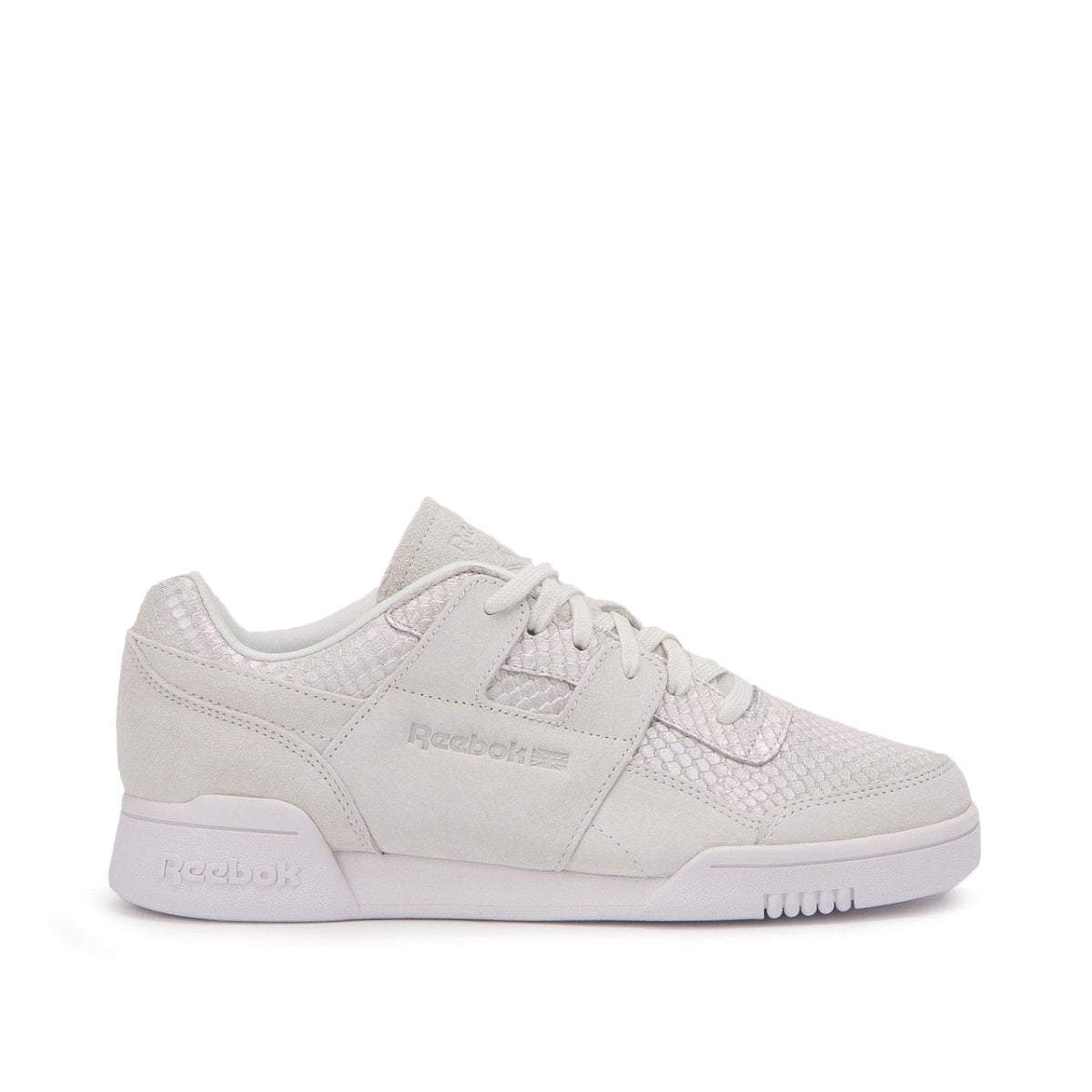 Reebok Workout LO Plus Textural W (Silbergrau / Weiß)  - Allike Store