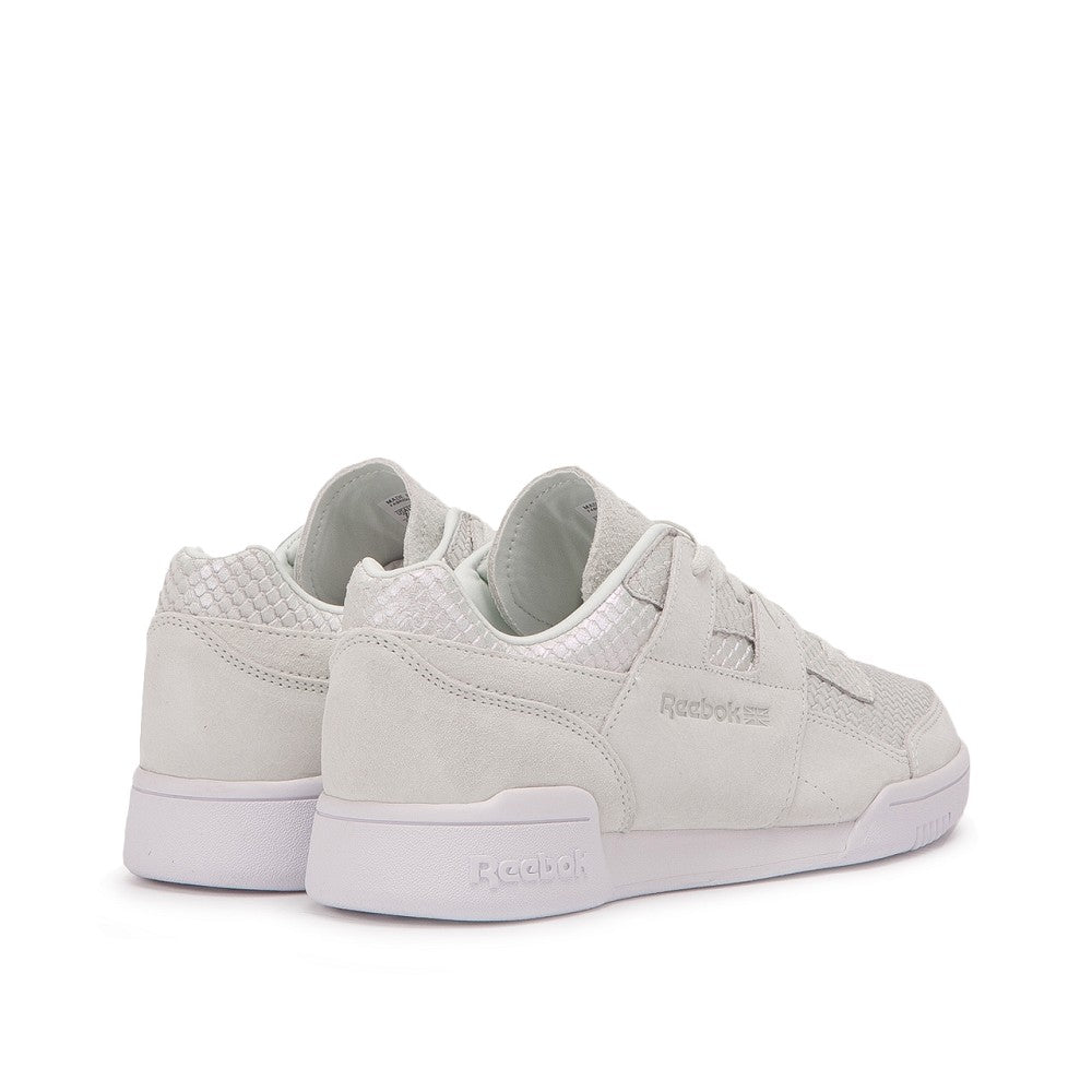 Reebok Workout LO Plus Textural W (Silbergrau / Weiß)  - Allike Store