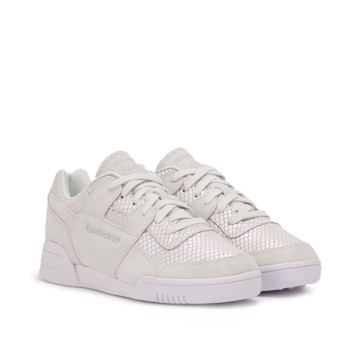 Reebok Workout LO Plus Textural W (Silbergrau / Weiß)  - Allike Store