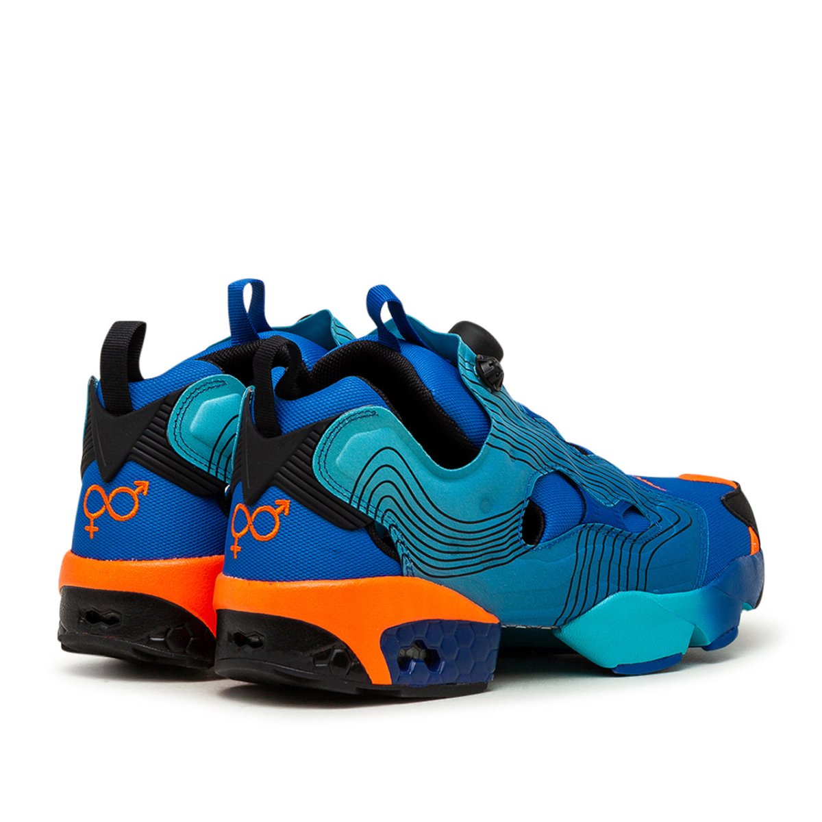 Reebok x Chromat Instapump Fury (Blau / Orange)  - Allike Store