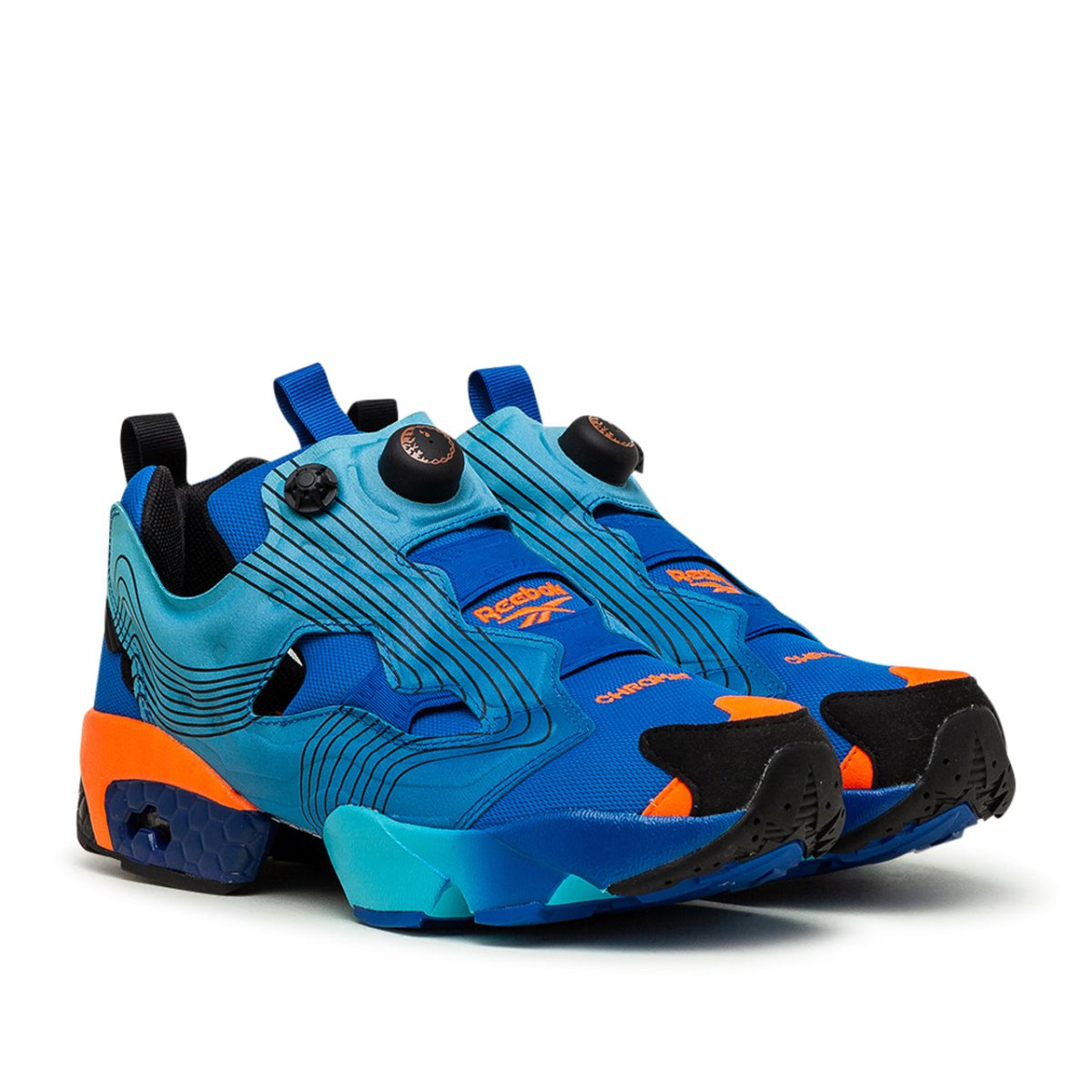 Reebok x Chromat Instapump Fury (Blau / Orange)  - Allike Store