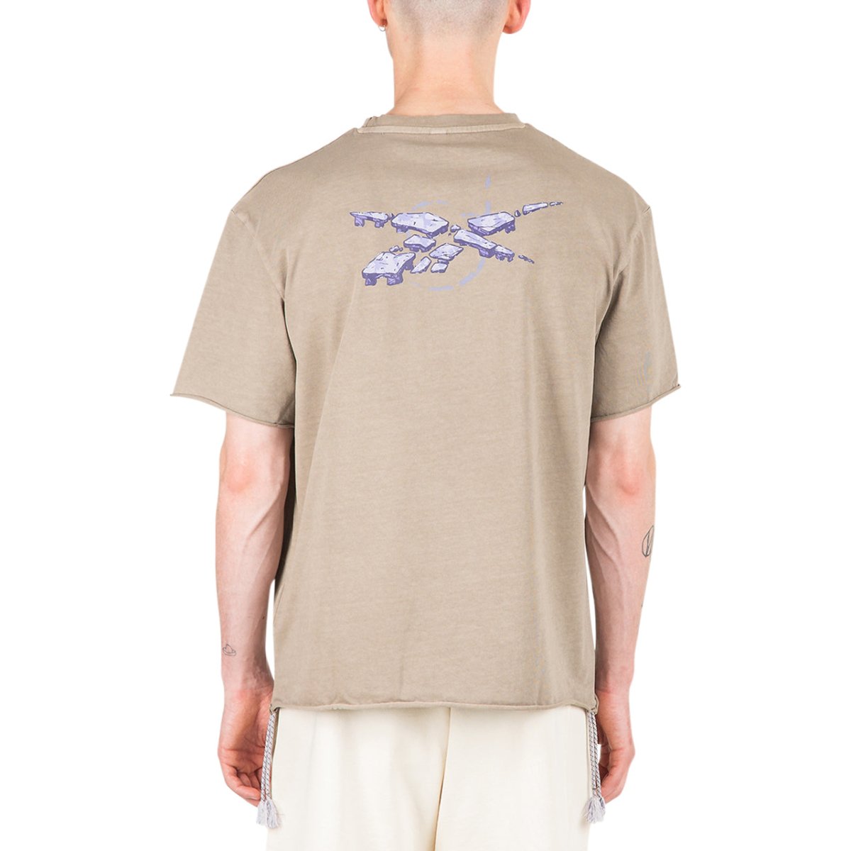 Reebok x Cottweiler Knit T-Shirt (Hellbraun)  - Allike Store