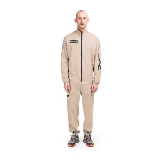 Reebok x Ghostbusters Woven Jumpsuit (Beige / Schwarz)  - Allike Store