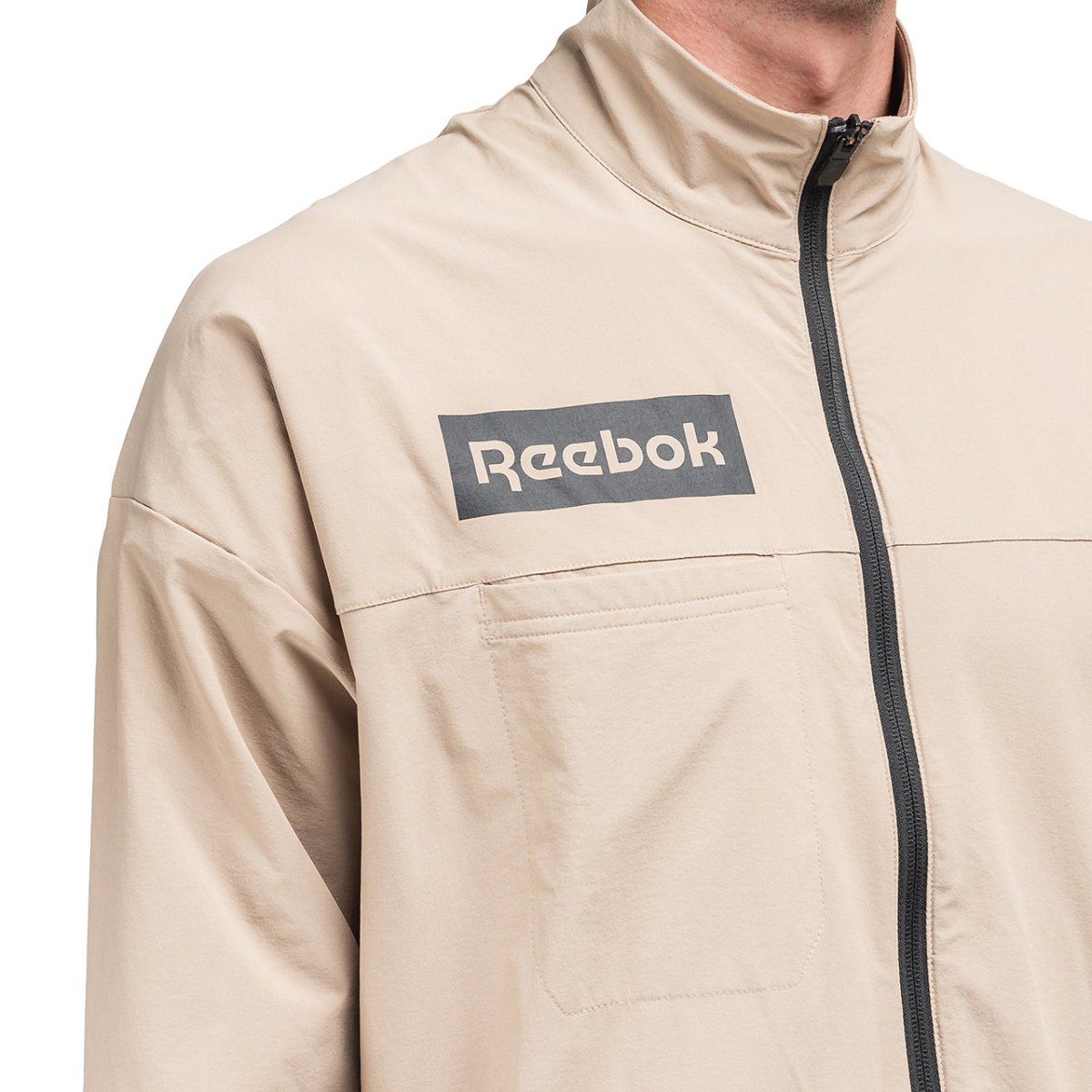 Reebok x Ghostbusters Woven Jumpsuit (Beige / Schwarz)  - Allike Store