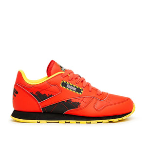 Reebok x Jurassic Park CL Leather (Rot / Gelb)  - Allike Store