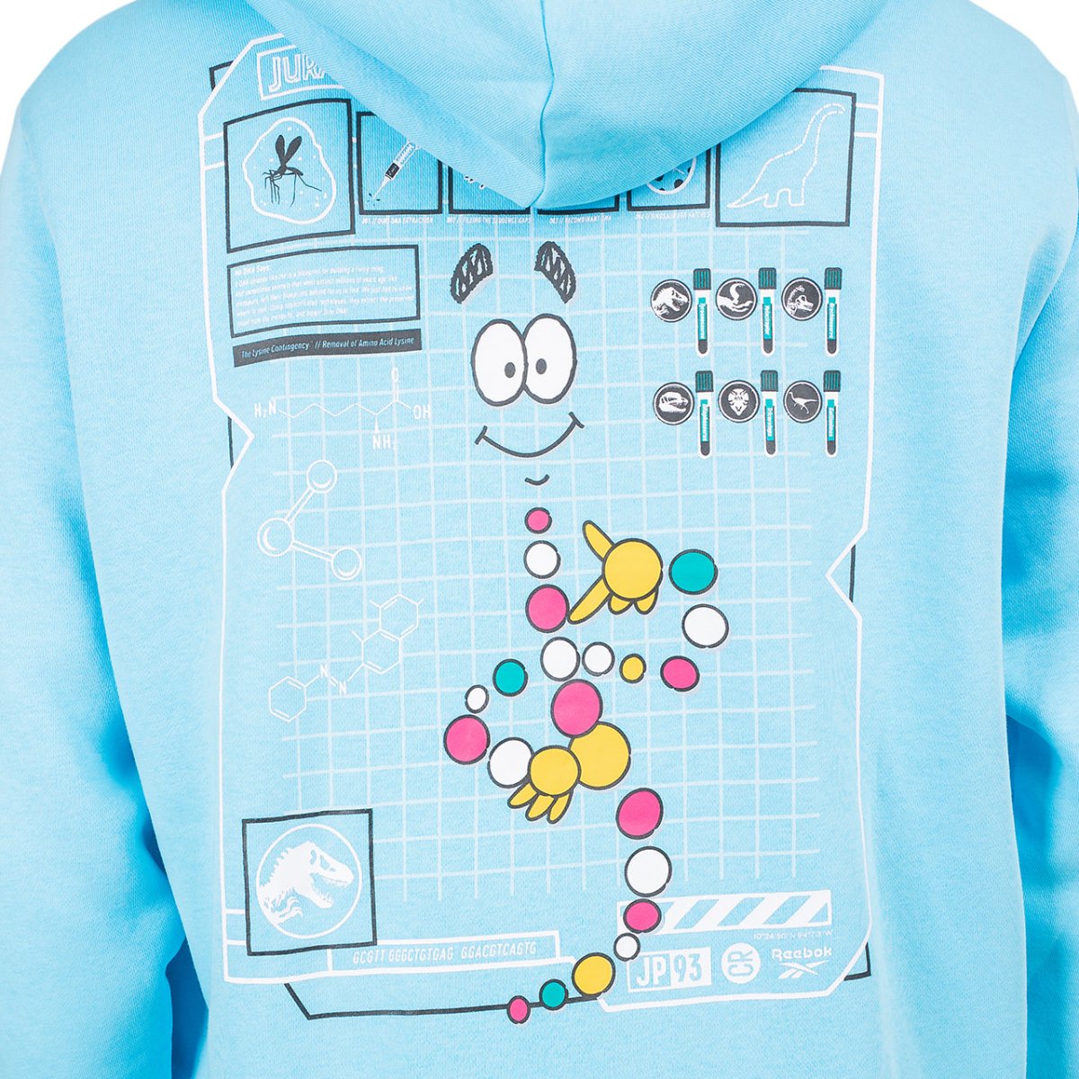 Reebok x Jurassic World Graphic Hoodie (Blau)  - Allike Store
