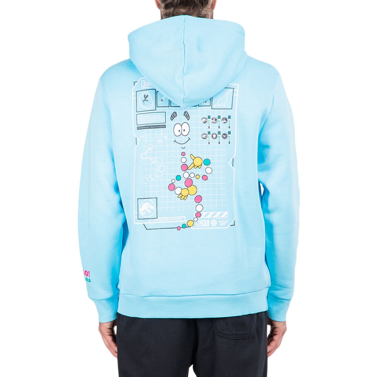 Reebok x Jurassic World Graphic Hoodie (Blau)  - Allike Store