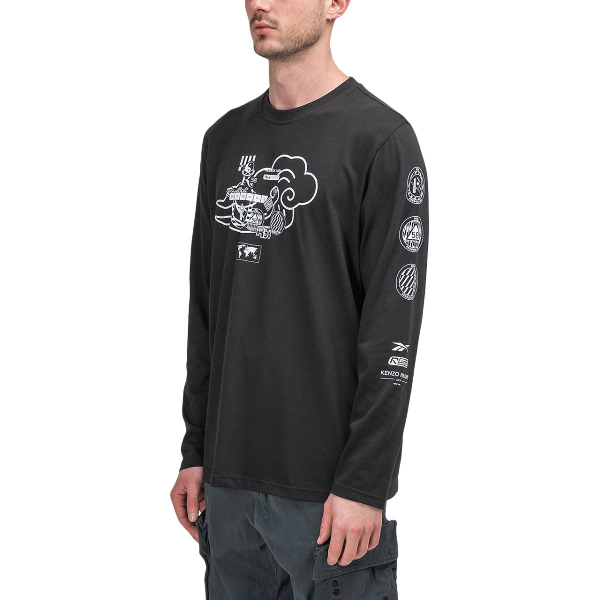 Reebok x Kenzo Minami Longsleeve (Schwarz)  - Allike Store