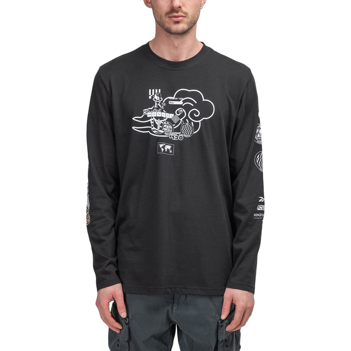 Reebok x Kenzo Minami Longsleeve (Schwarz)  - Allike Store
