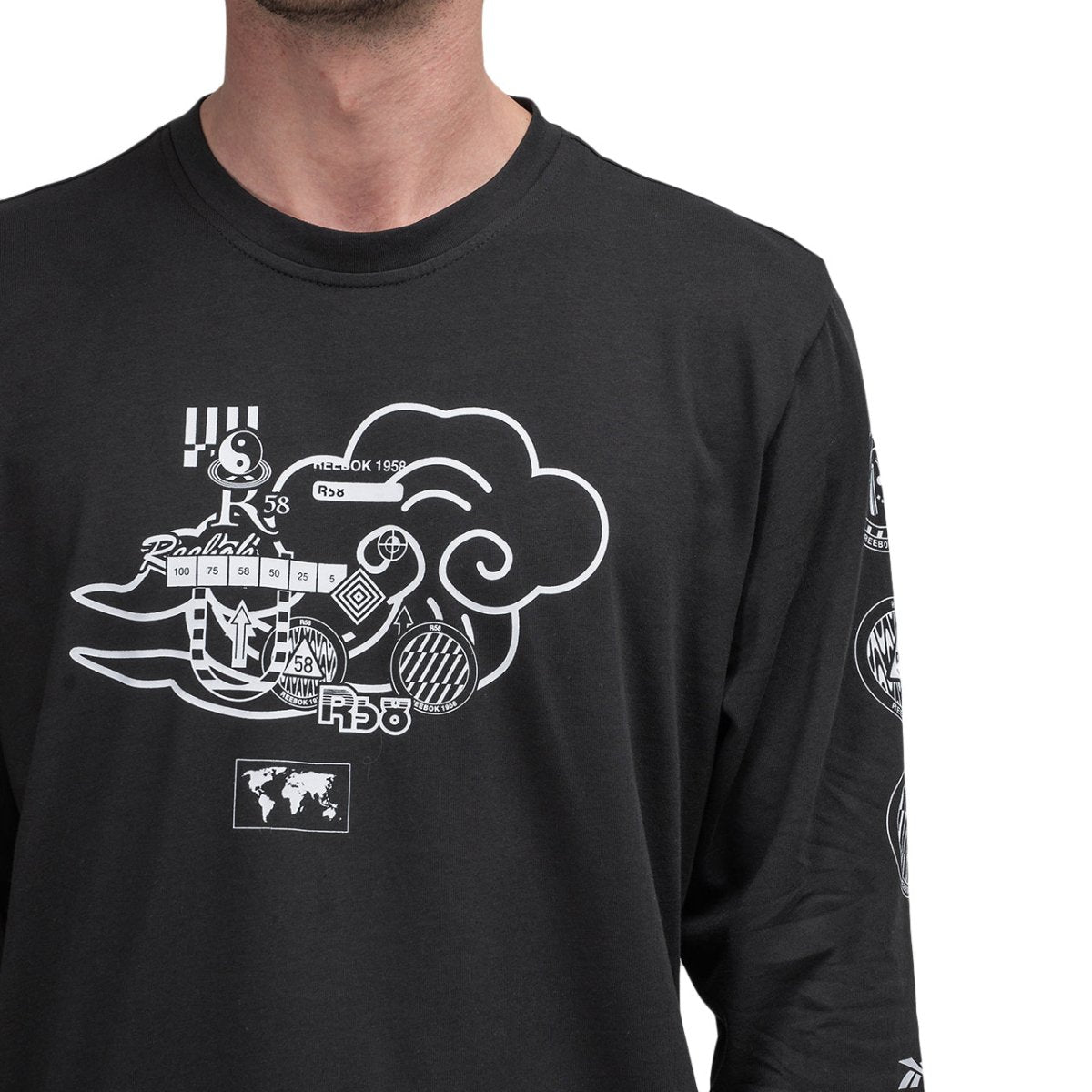 Reebok x Kenzo Minami Longsleeve (Schwarz)  - Allike Store