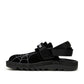 Reebok x Pleasures Beatnik Sandals (Schwarz)  - Allike Store